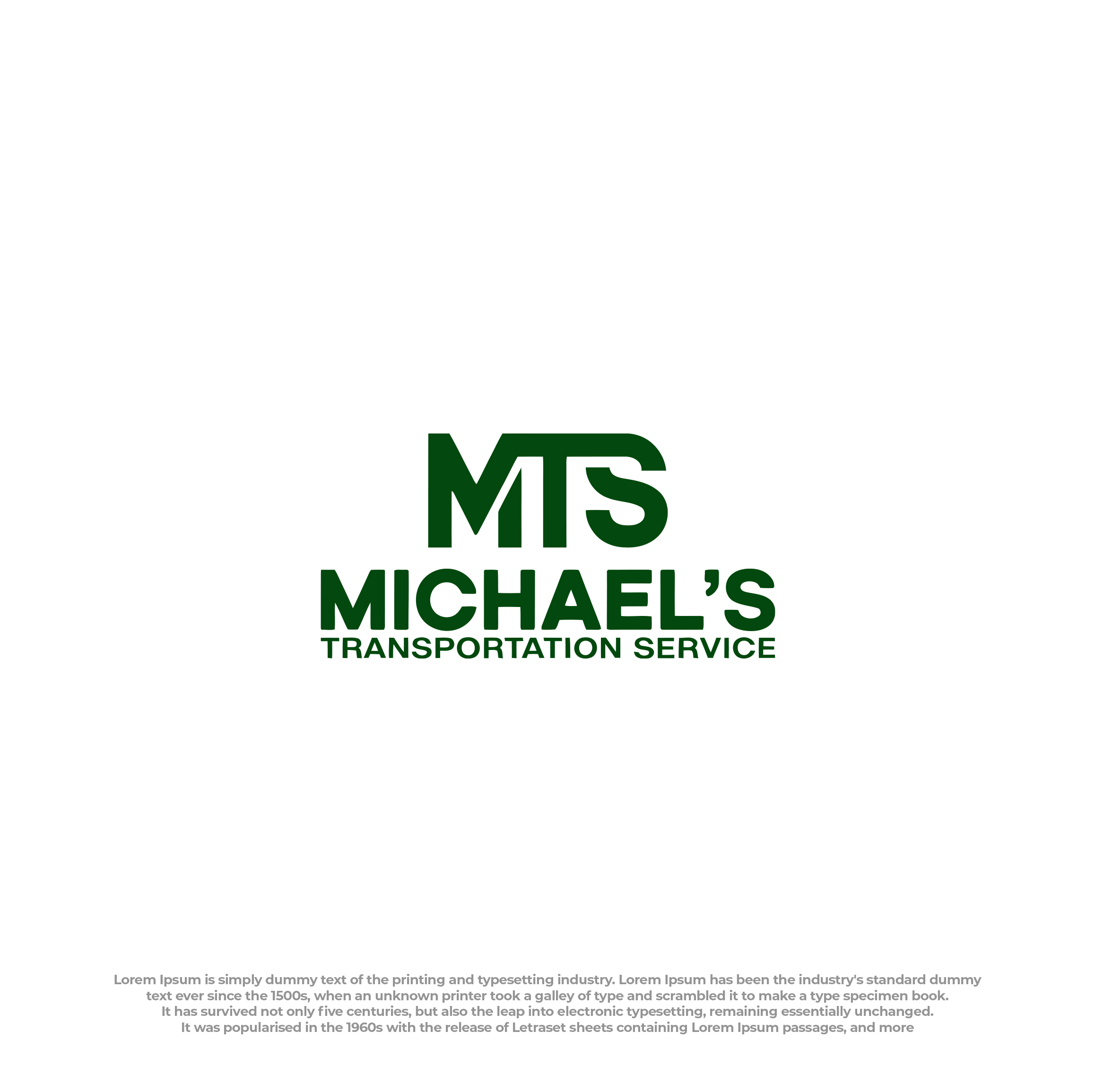 Design de Logo par Peak design pour Michael's Transportation Service, Inc. | Design #33979021