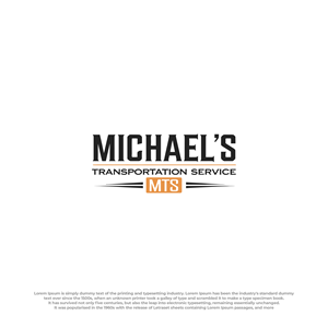 Logo-Design von Peak design für Michael's Transportation Service, Inc. | Design: #33979022