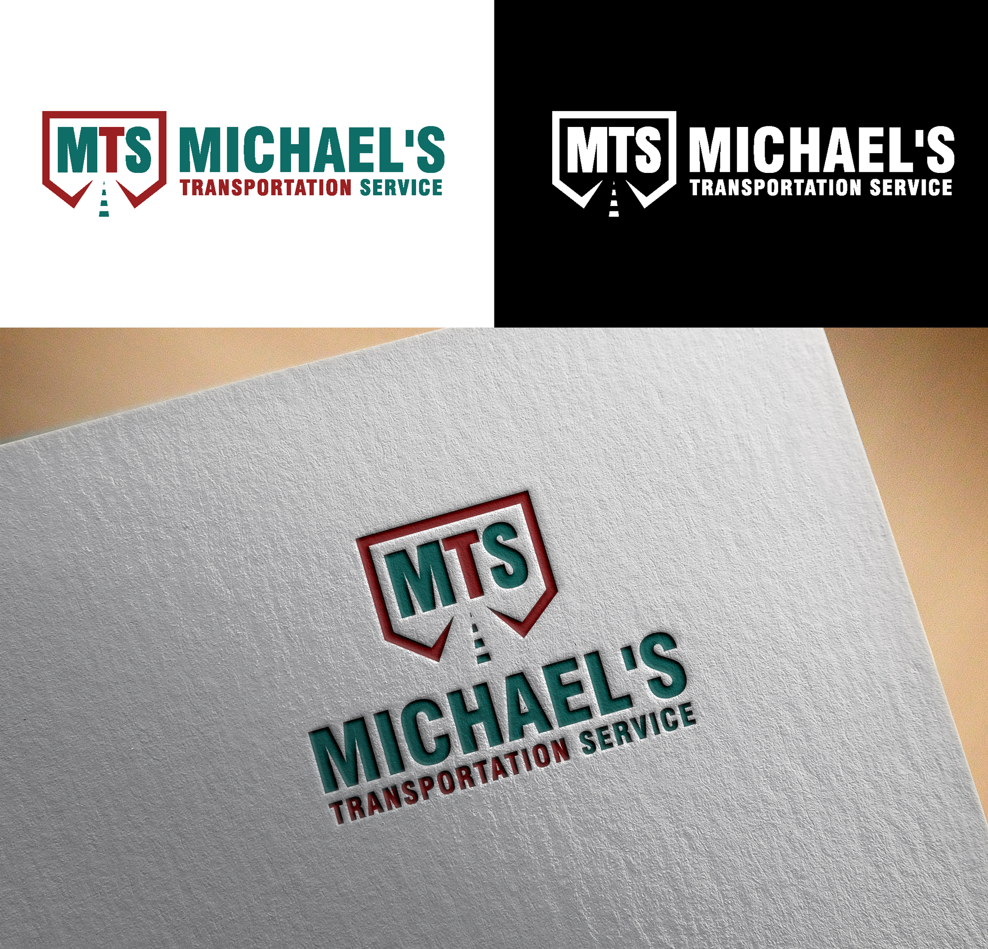 Logo Design by RA-bica for Michael's Transportation Service, Inc. | Design #33965537