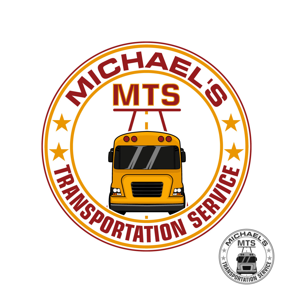Logo Design by Suvendu.S for Michael's Transportation Service, Inc. | Design #33967474