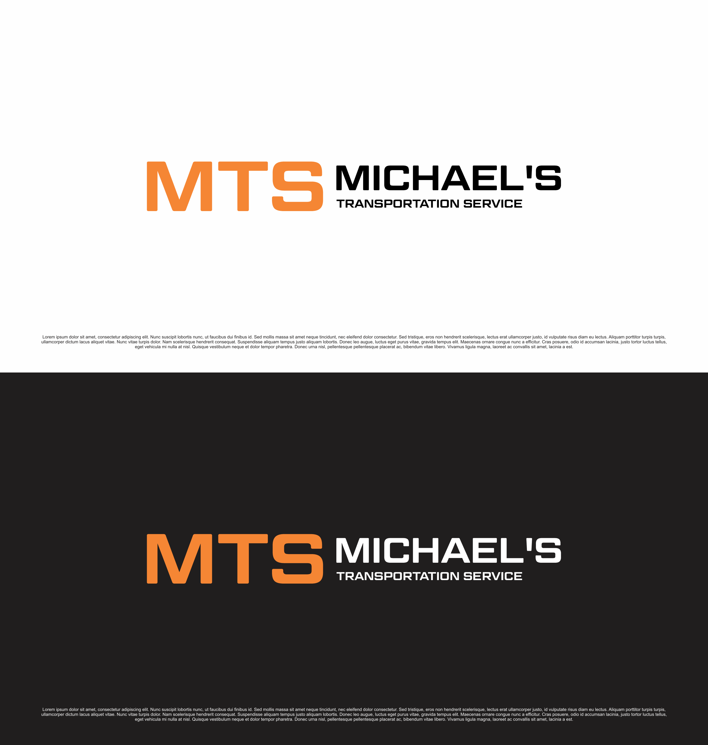 Logo Design by saesean for Michael's Transportation Service, Inc. | Design #33971185