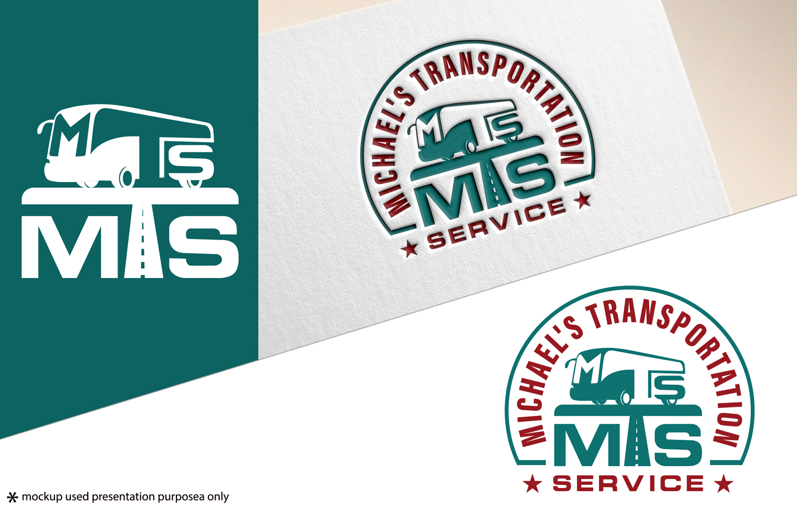 Logo Design by Rubia@ for Michael's Transportation Service, Inc. | Design #33965054