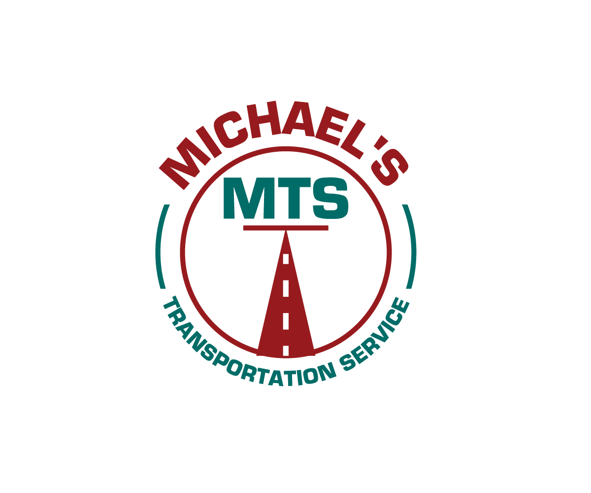 Logo Design by AlphabetZero.co.uk for Michael's Transportation Service, Inc. | Design #33962277