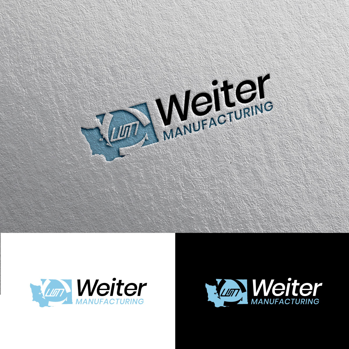 Logo Design by chris Ray for Weiter Manufacturing, LLC | Design #33965747