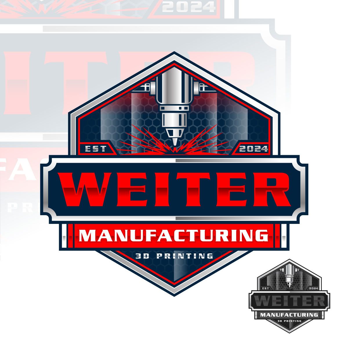 Logo Design by Suvendu.S for Weiter Manufacturing, LLC | Design #34000377