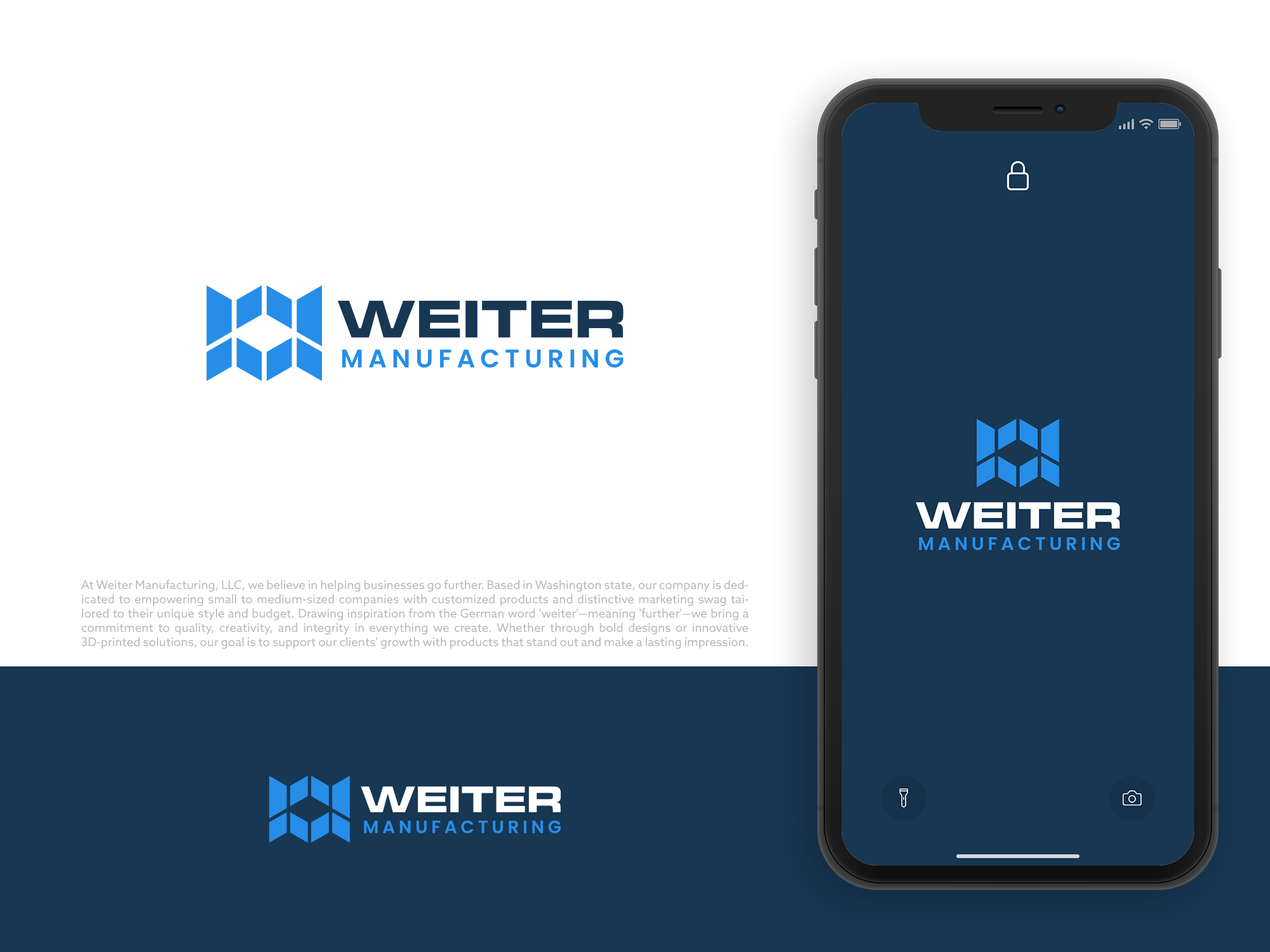 Logo Design by COLOUR CREATIVE for Weiter Manufacturing, LLC | Design #34022190