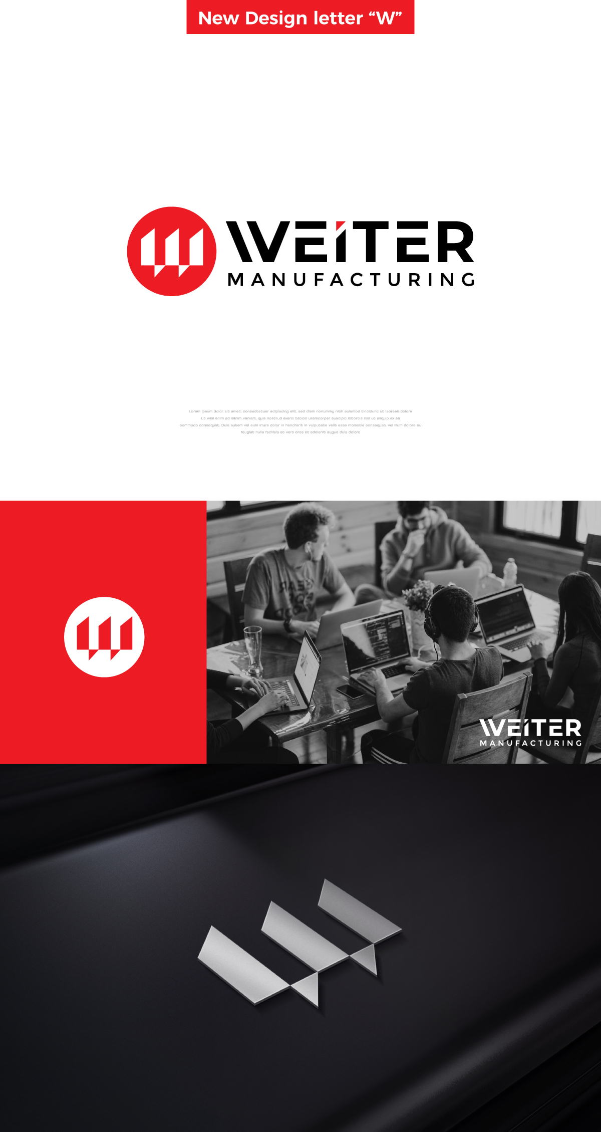 Logo Design by apik. for Weiter Manufacturing, LLC | Design #33991744