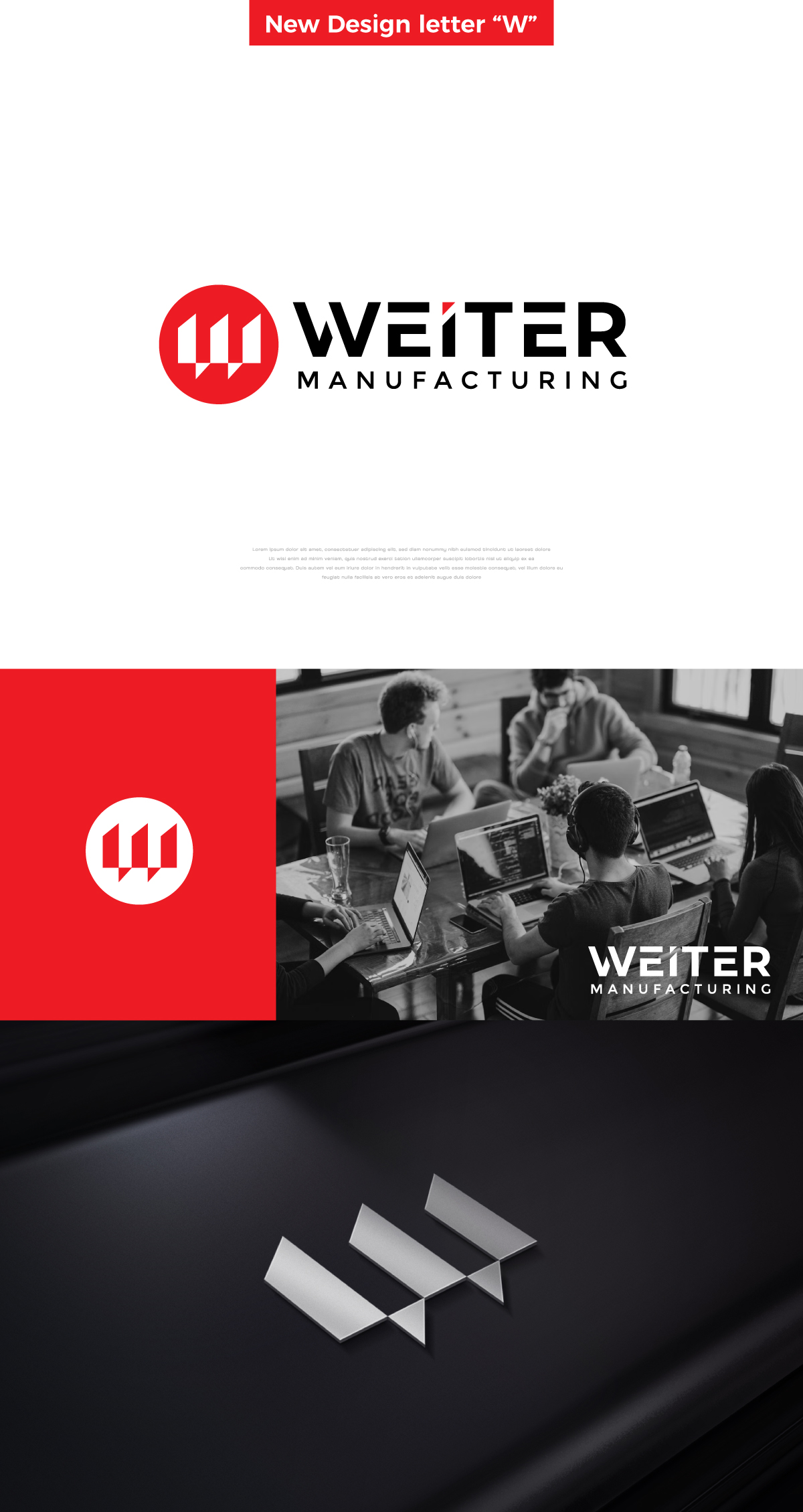 Logo Design by apik. for Weiter Manufacturing, LLC | Design #33991891
