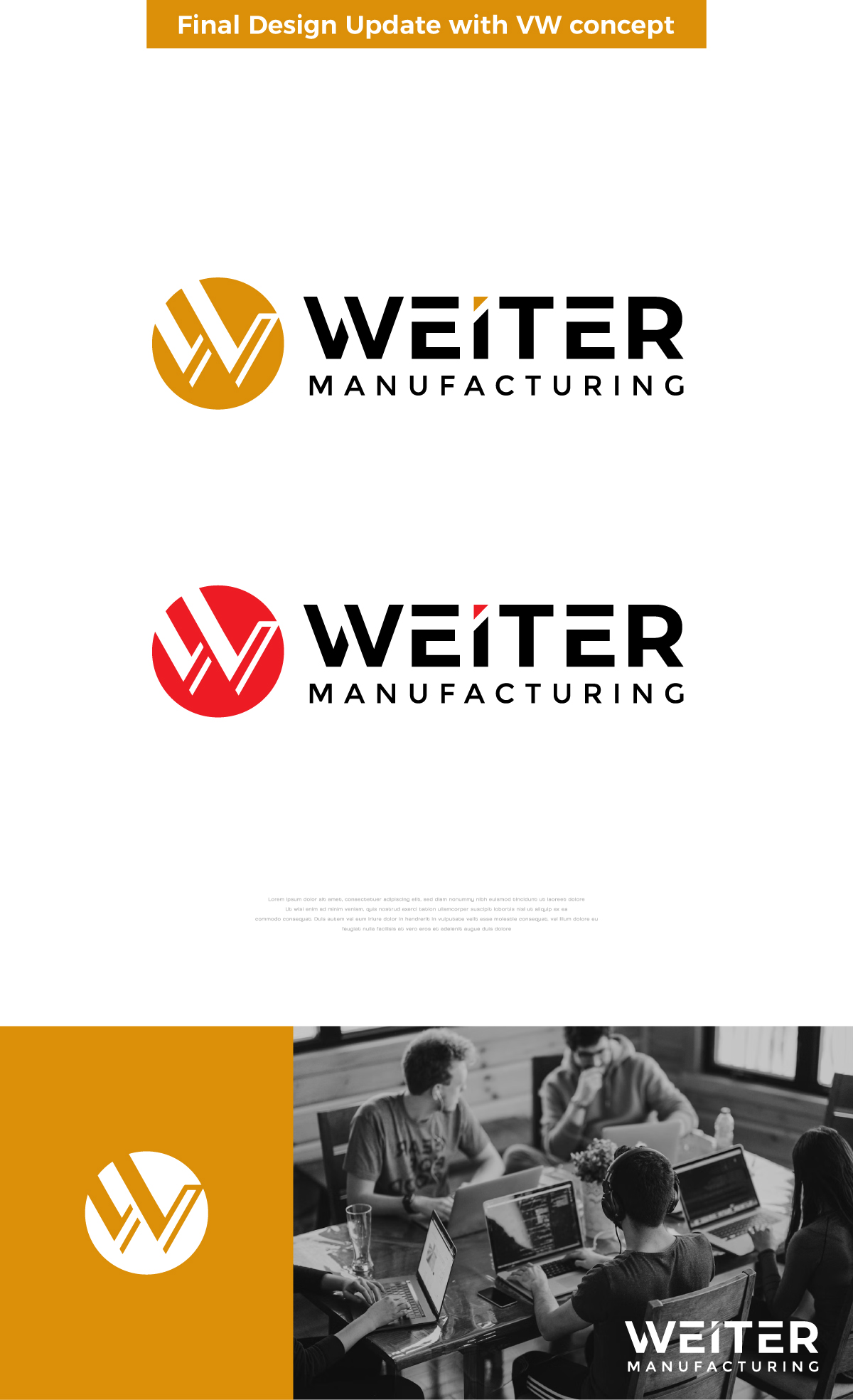 Logo Design by apik. for Weiter Manufacturing, LLC | Design #33999697