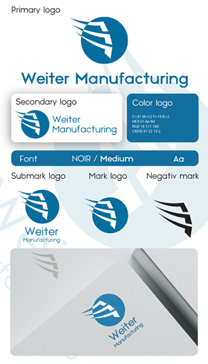 Logo Design by Bakuta Design for Weiter Manufacturing, LLC | Design: #33973973