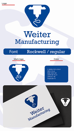 Logo Design by Bakuta Design for Weiter Manufacturing, LLC | Design: #34000945