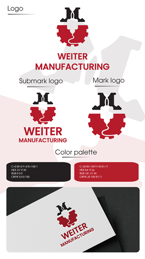 Logo Design by Bakuta Design for Weiter Manufacturing, LLC | Design: #34005383
