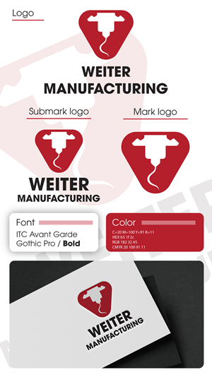 Logo Design by Bakuta Design for Weiter Manufacturing, LLC | Design: #34005608
