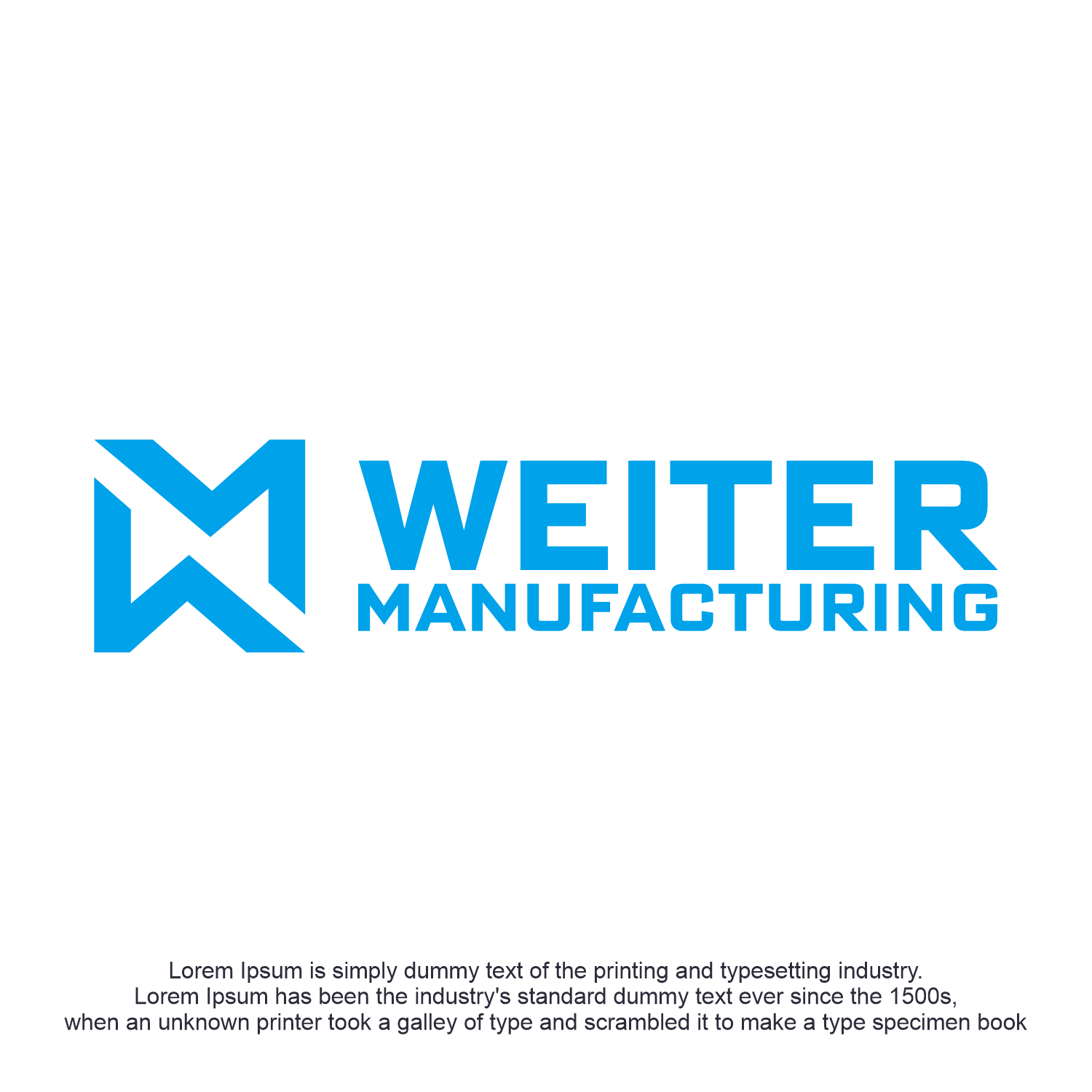 Logo Design by Abigaill_design for Weiter Manufacturing, LLC | Design #33978441