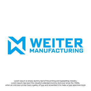 Logo Design by Abigaill_design for Weiter Manufacturing, LLC | Design: #33978441