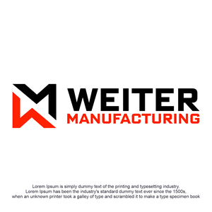 Logo Design by Abigaill_design for Weiter Manufacturing, LLC | Design: #34002731