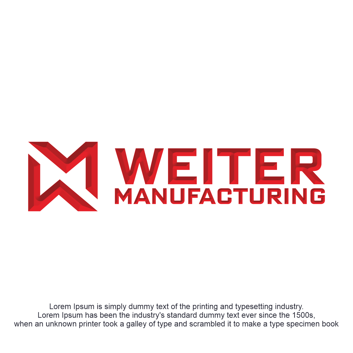 Logo Design by Abigaill_design for Weiter Manufacturing, LLC | Design #34024690