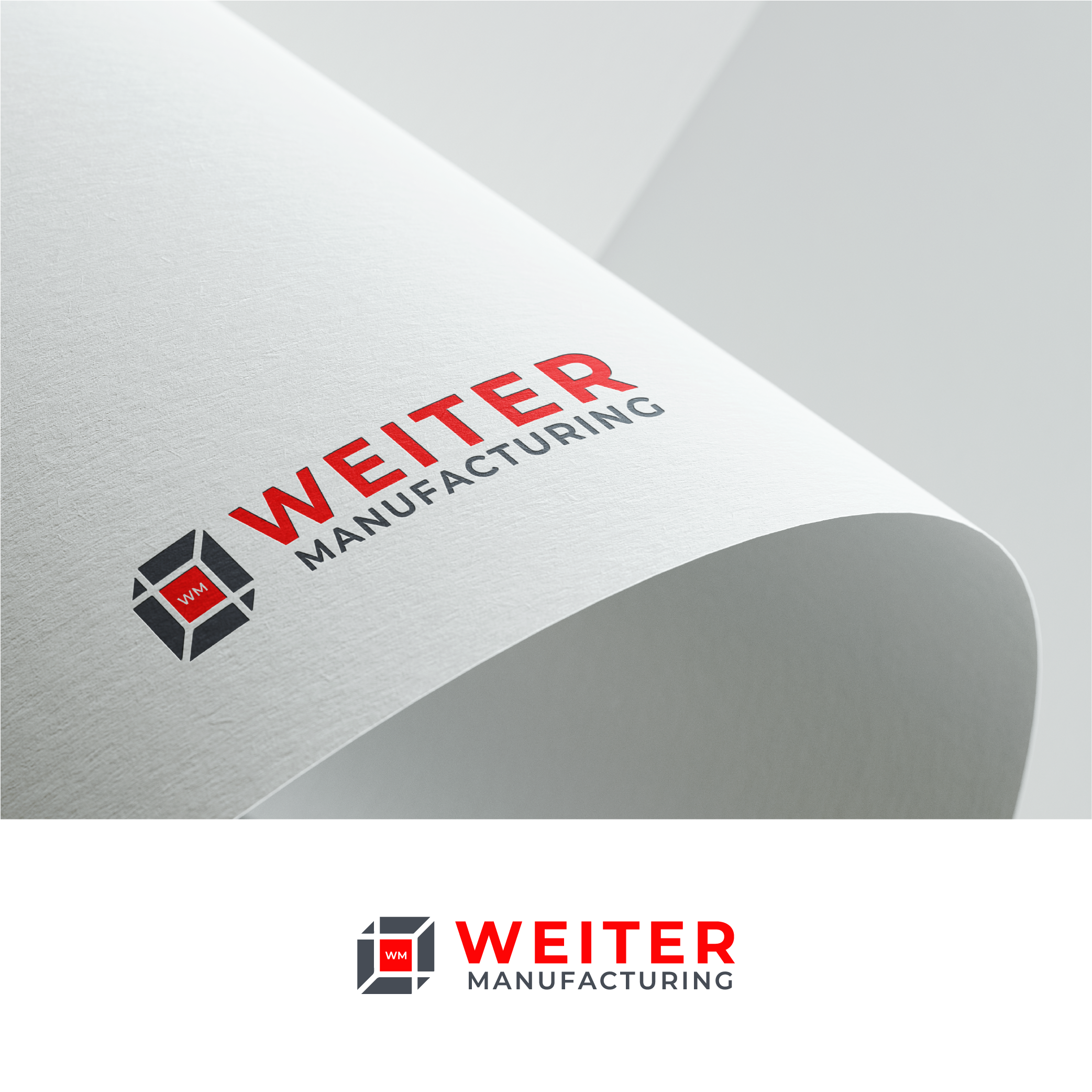 Logo Design by DDD Designs for Weiter Manufacturing, LLC | Design #33980439