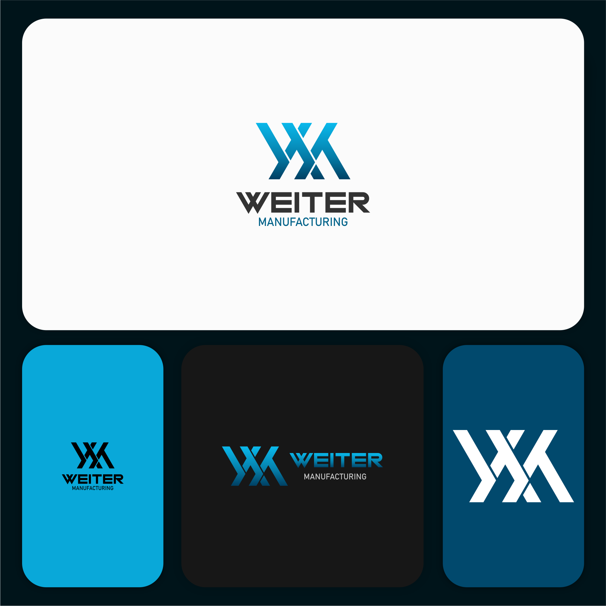 Logo Design by A.L.X.R for Weiter Manufacturing, LLC | Design #33980912