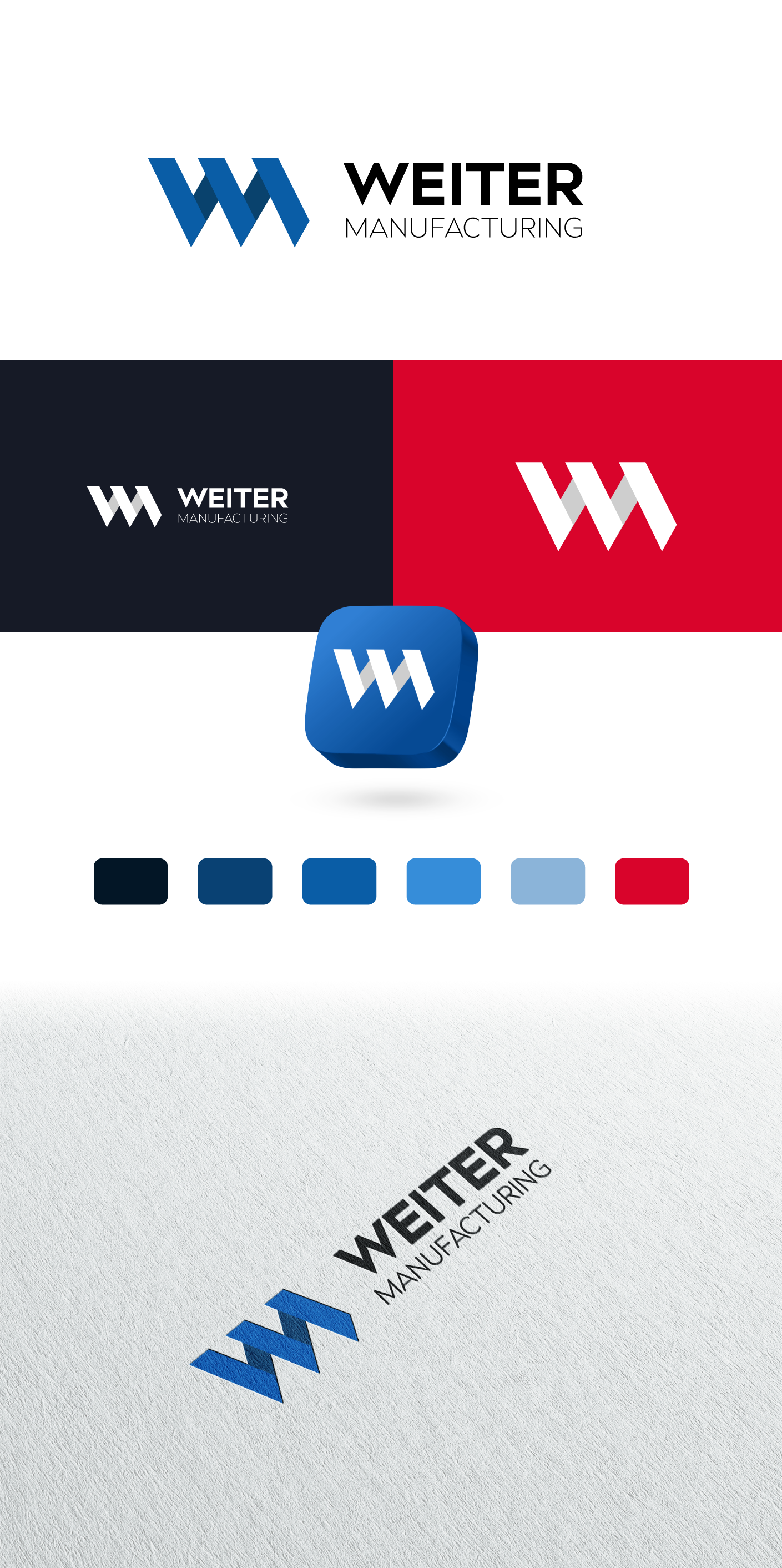 Logo Design by Skozer for Weiter Manufacturing, LLC | Design #34045273