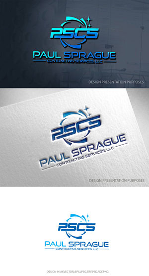 Design de Logo par zebronicgraphic pour Paul Sprague Contracting Services, LLC | Design : #33966008