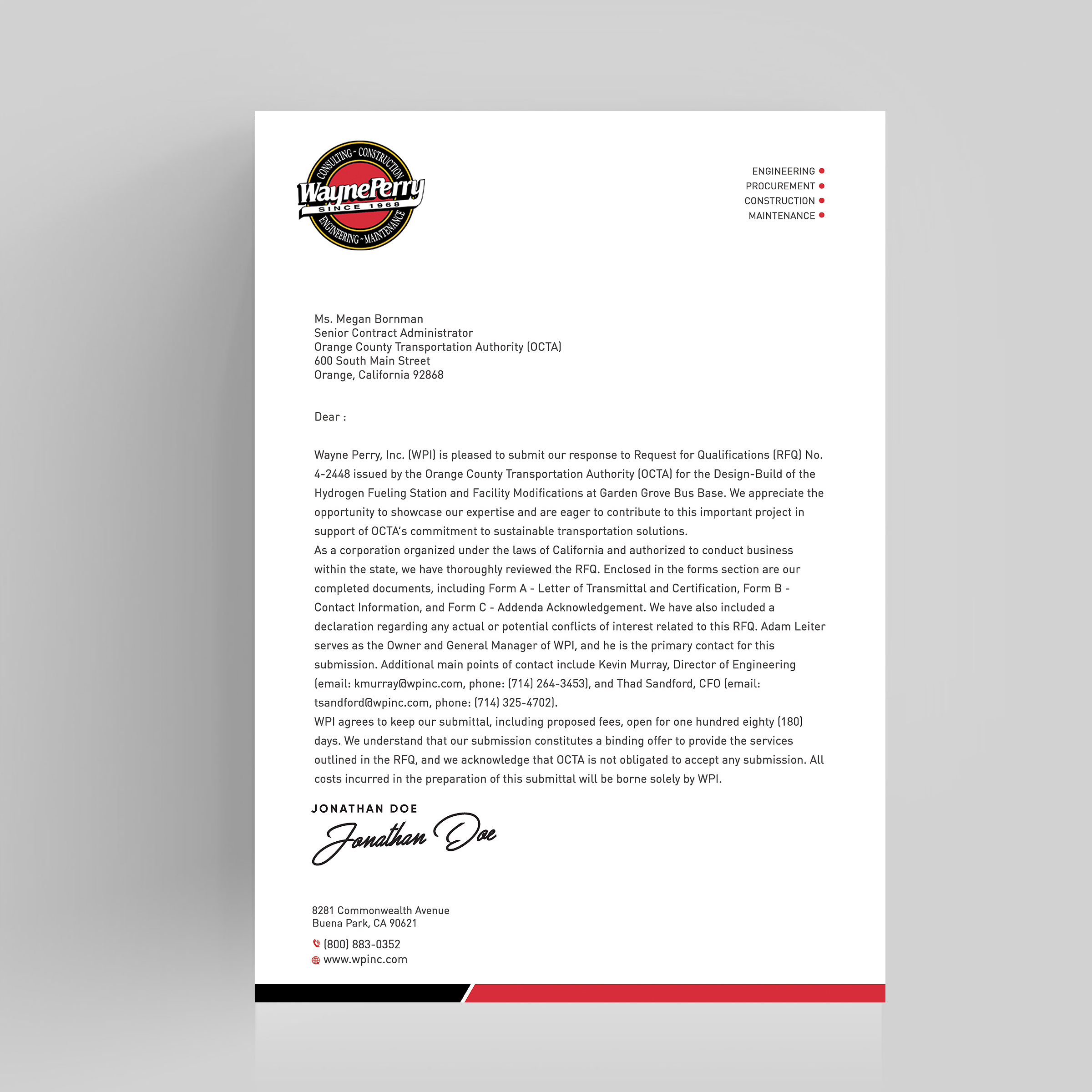 Letterhead Design by Designers Hub for this project | Design #33965276