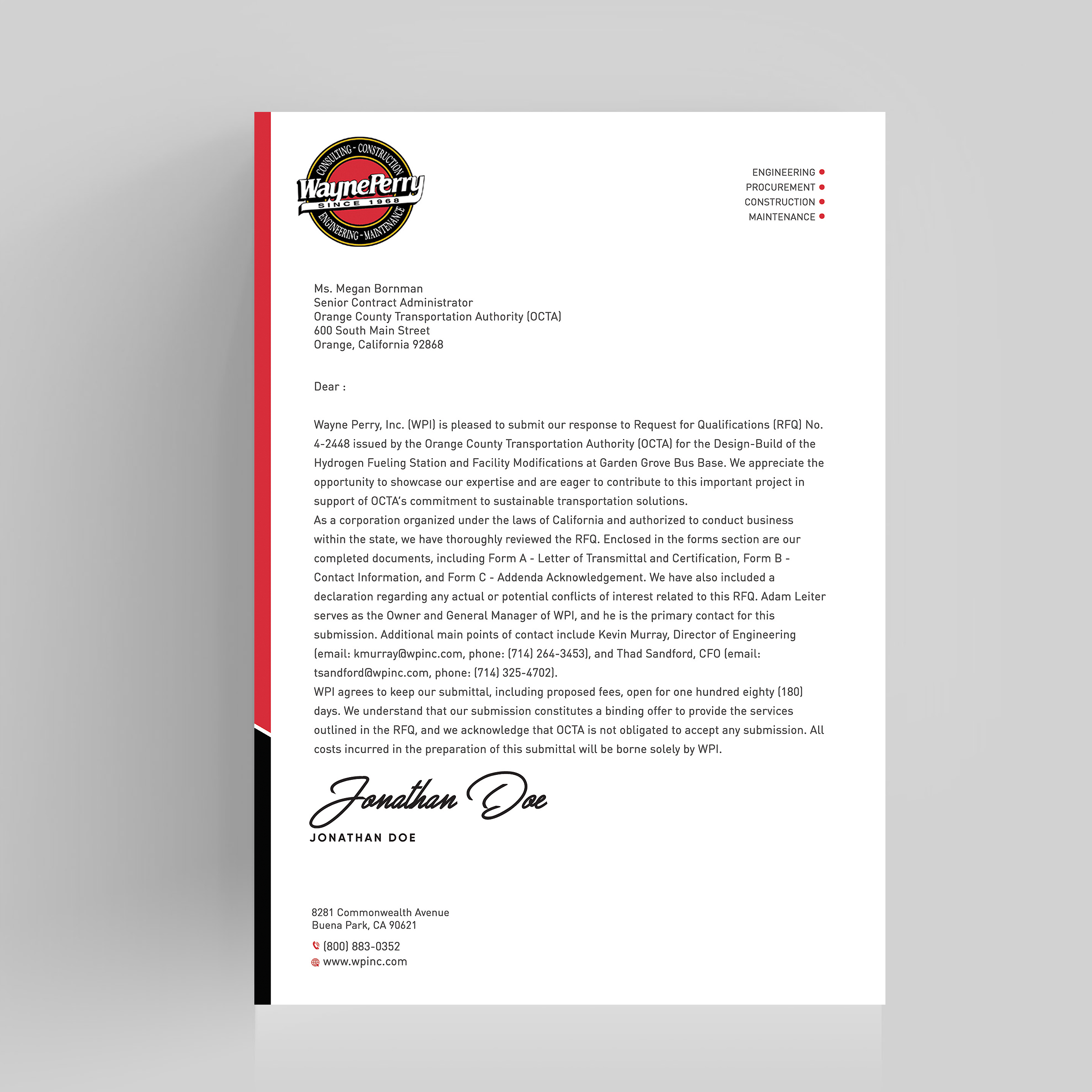 Letterhead Design by Designers Hub for this project | Design #33965375