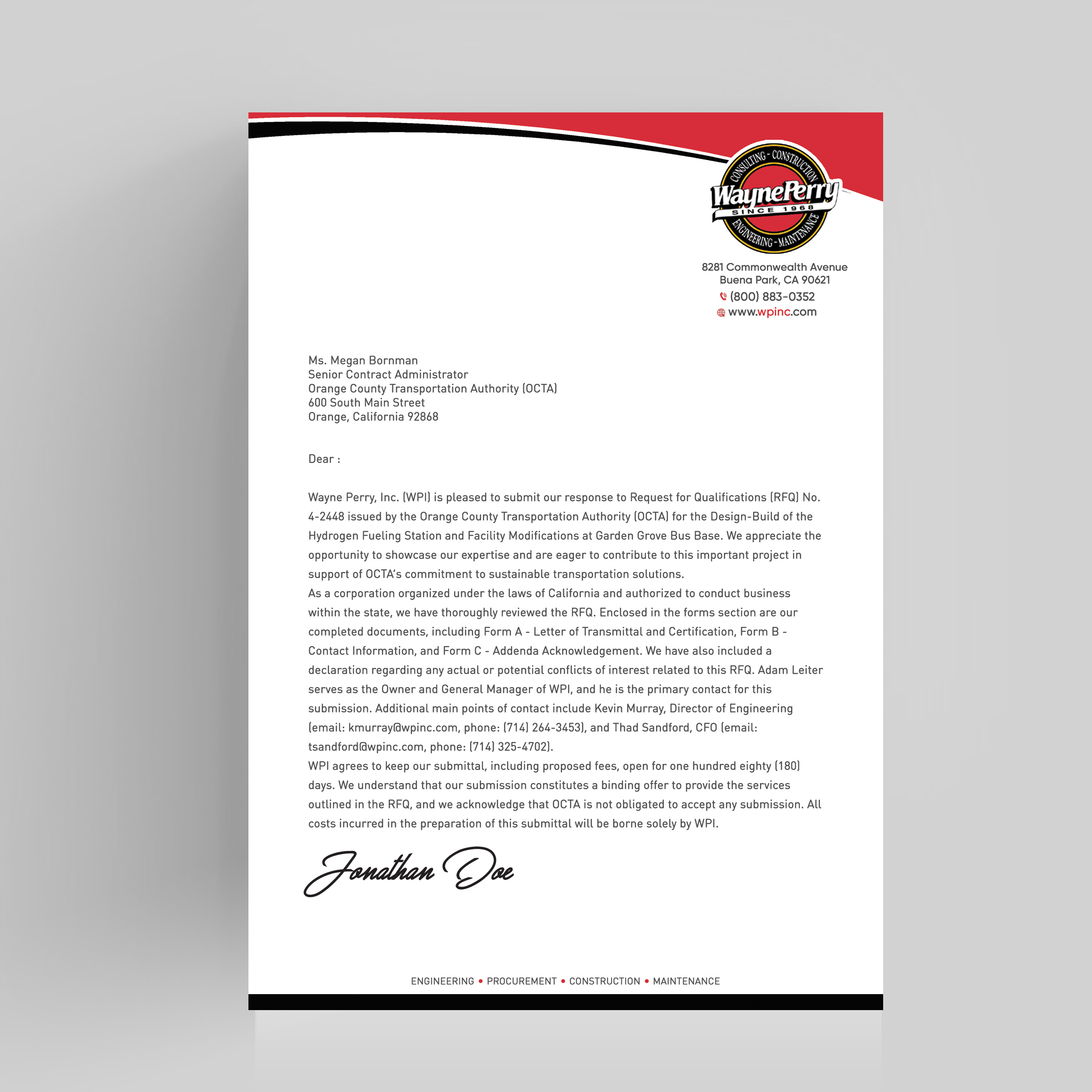 Letterhead Design by Designers Hub for this project | Design #33965523