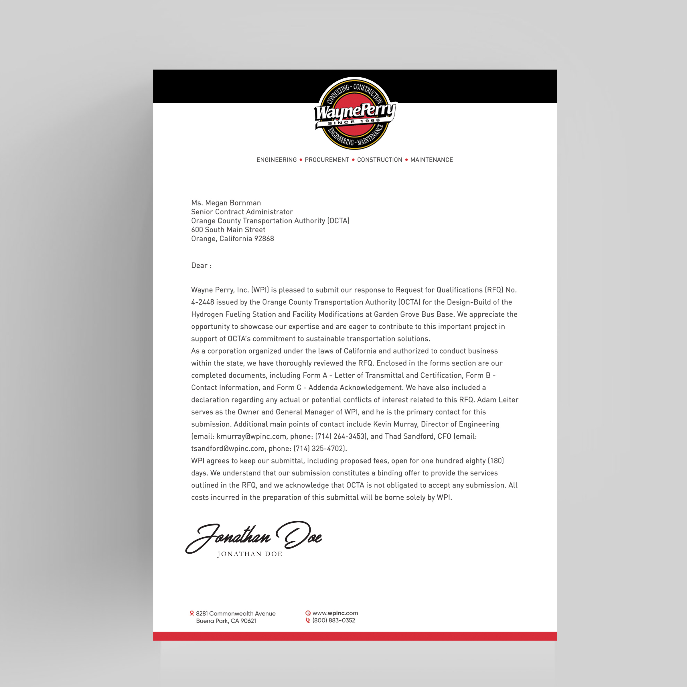Letterhead Design by Designers Hub for this project | Design #33967689