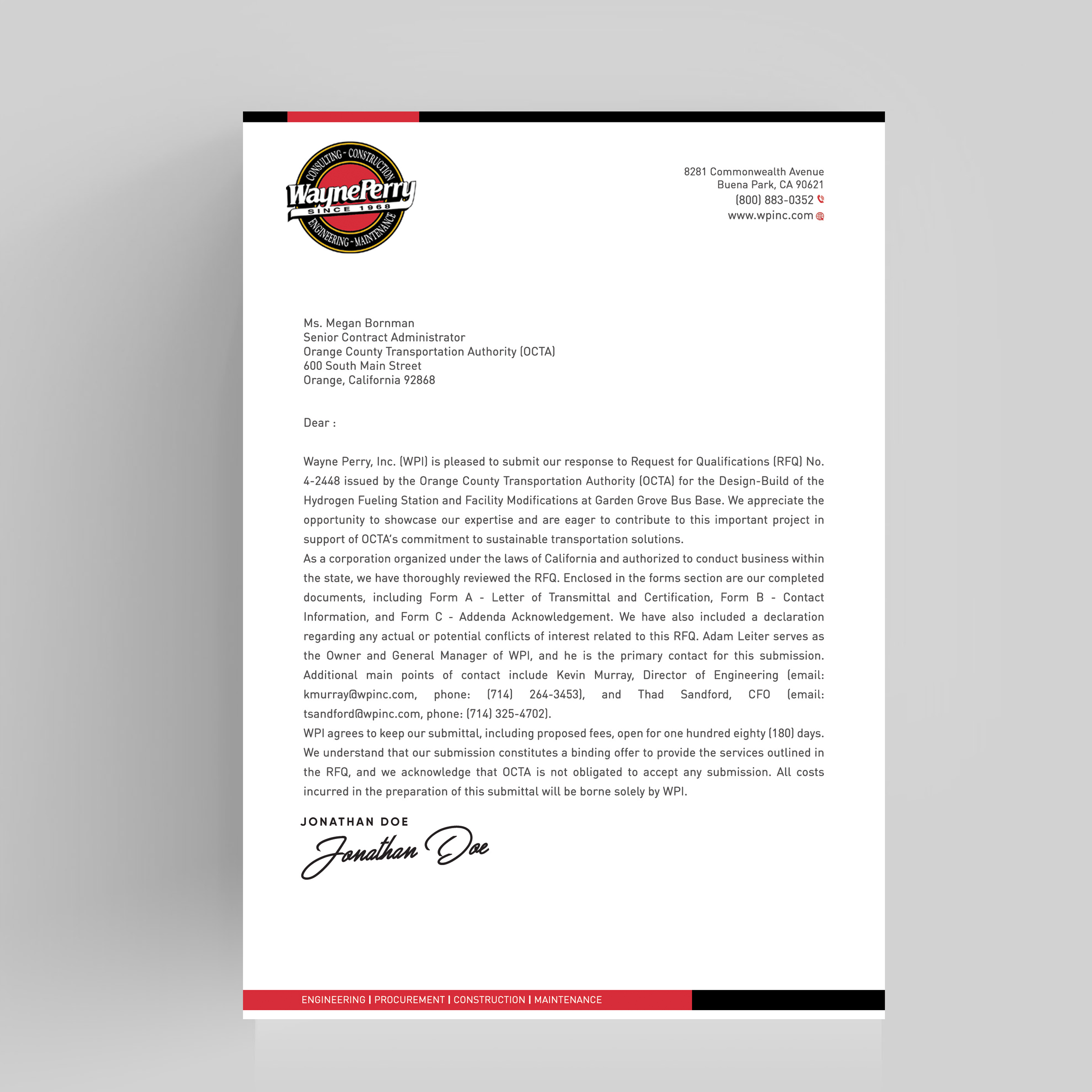 Letterhead Design by Designers Hub for this project | Design #33967797