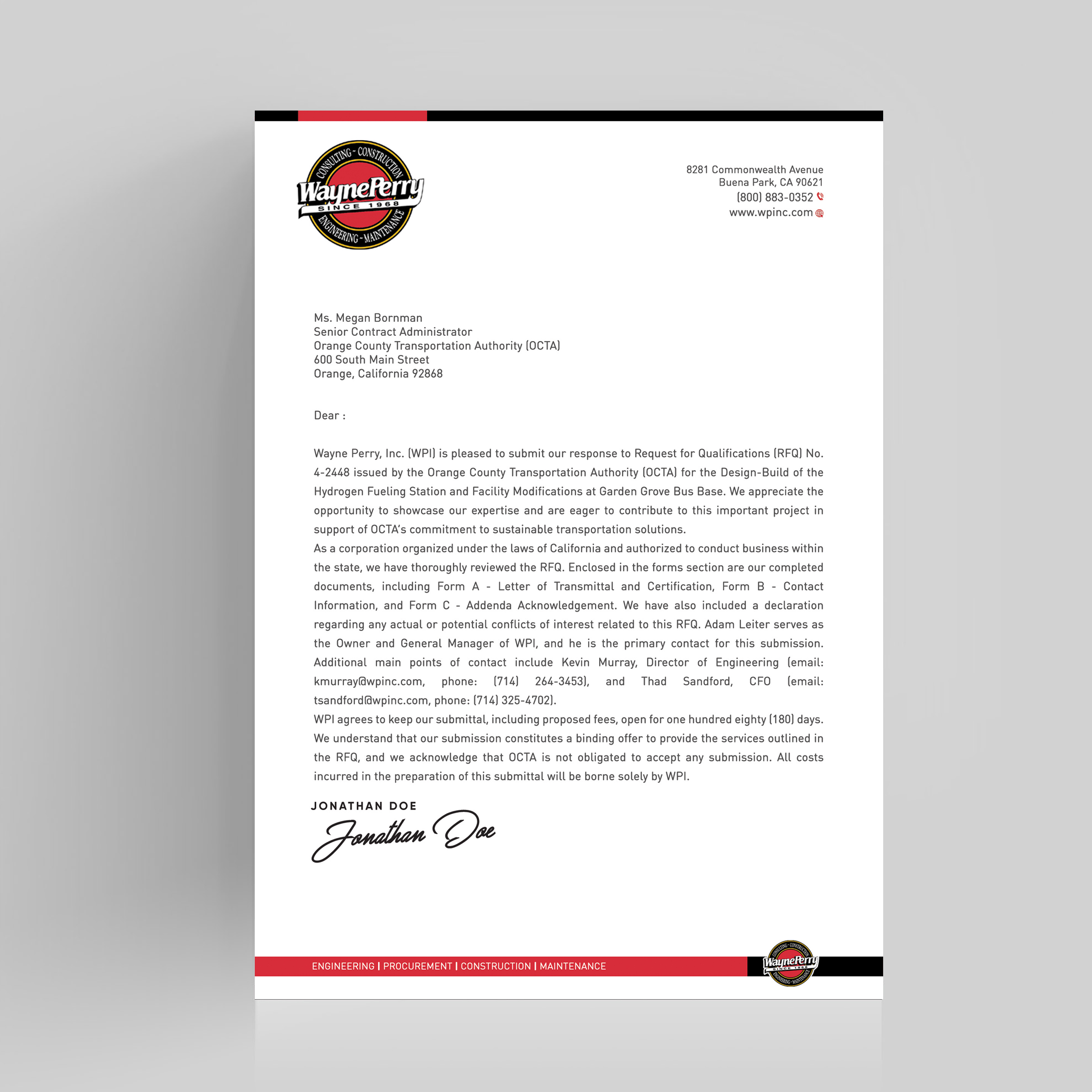Letterhead Design by Designers Hub for this project | Design #33967896