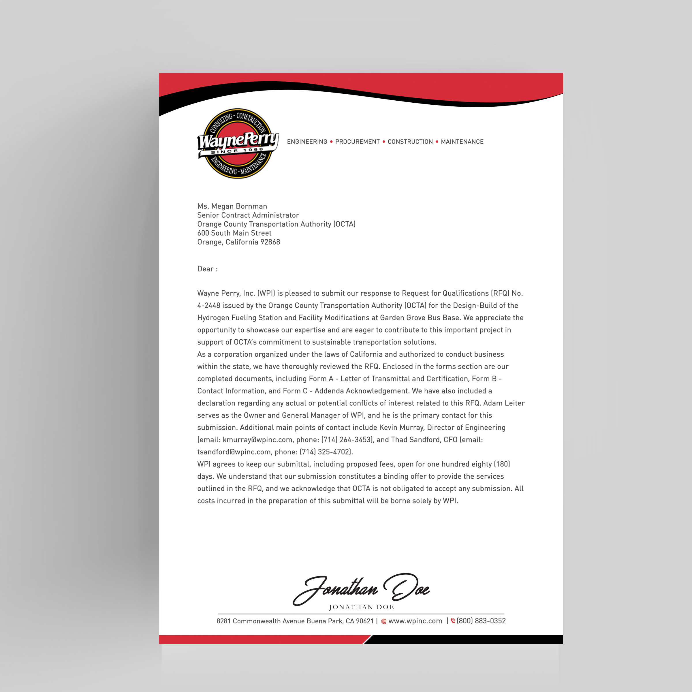 Letterhead Design by Designers Hub for this project | Design #33968184