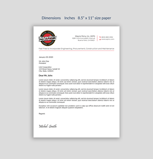 Briefkopf-Design von Expert Bappy für dieses Projekt | Design: #33964248