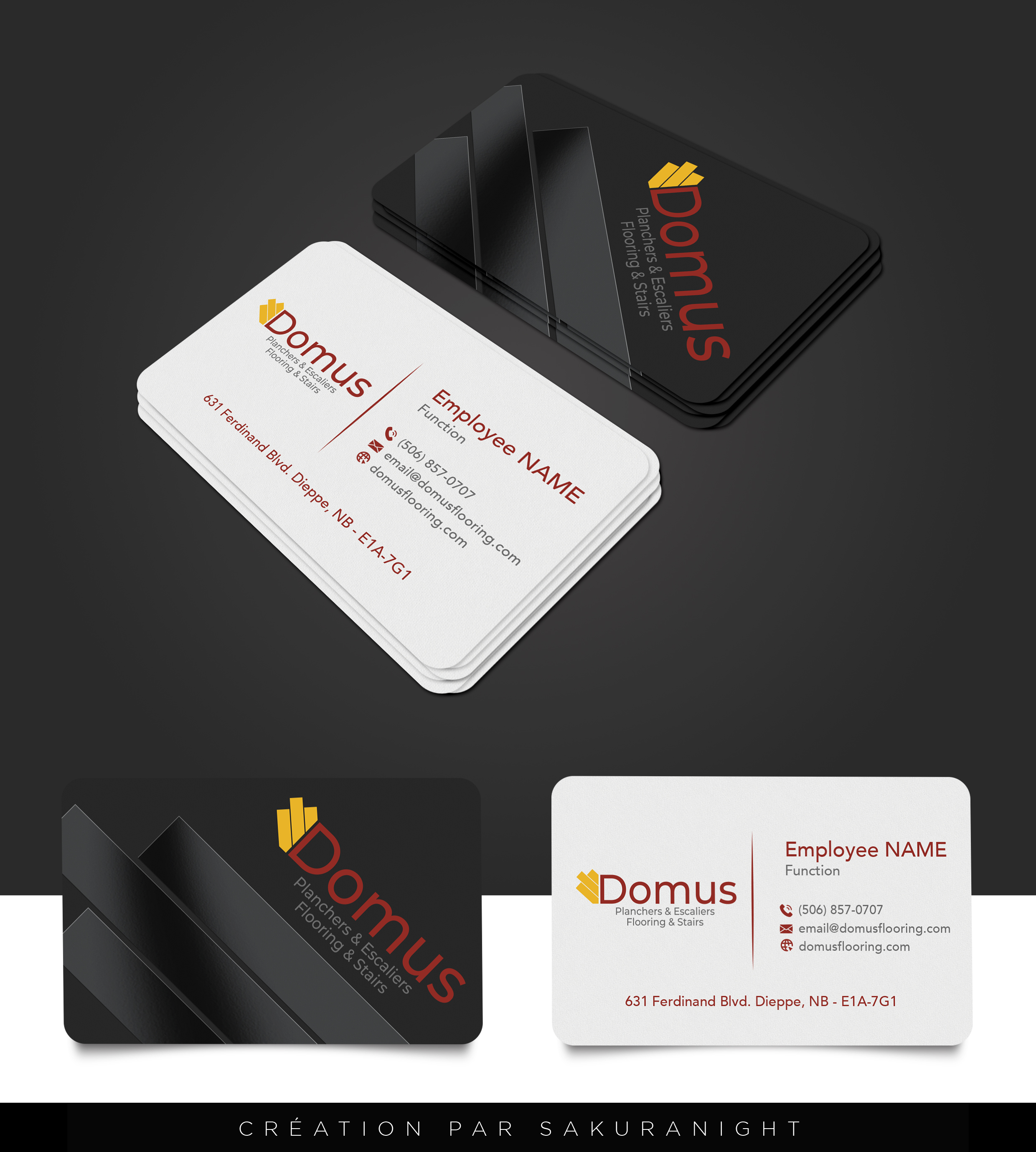 Business Card Design by Sakuranight for this project | Design #33986727