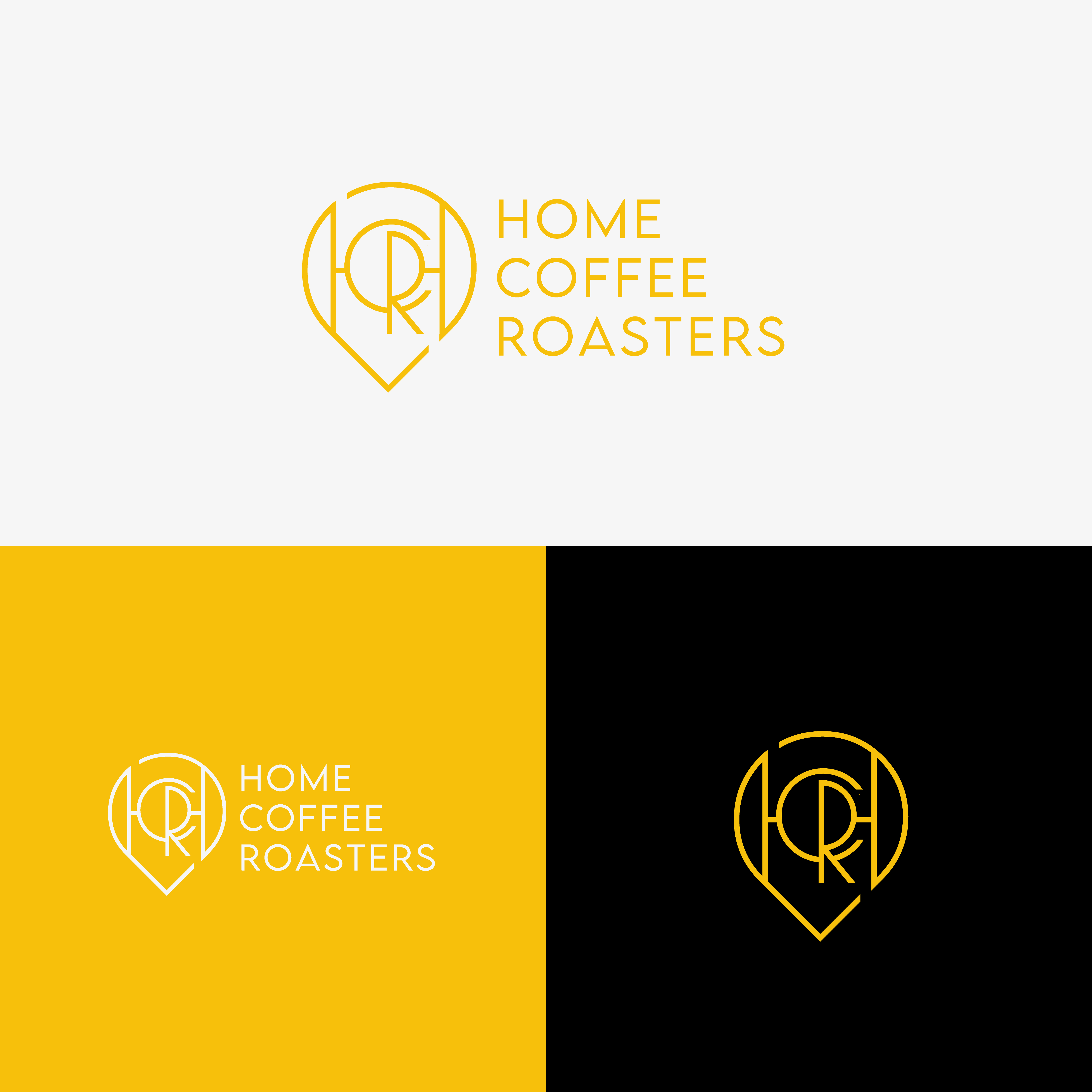 Logo Design by UMA 7 for Home Coffee Roasters | Design #33980309