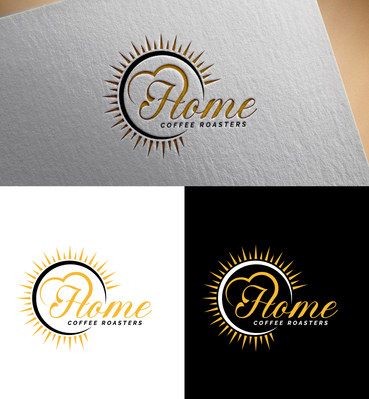 Logo Design by RS_Design for Home Coffee Roasters | Design #33970821