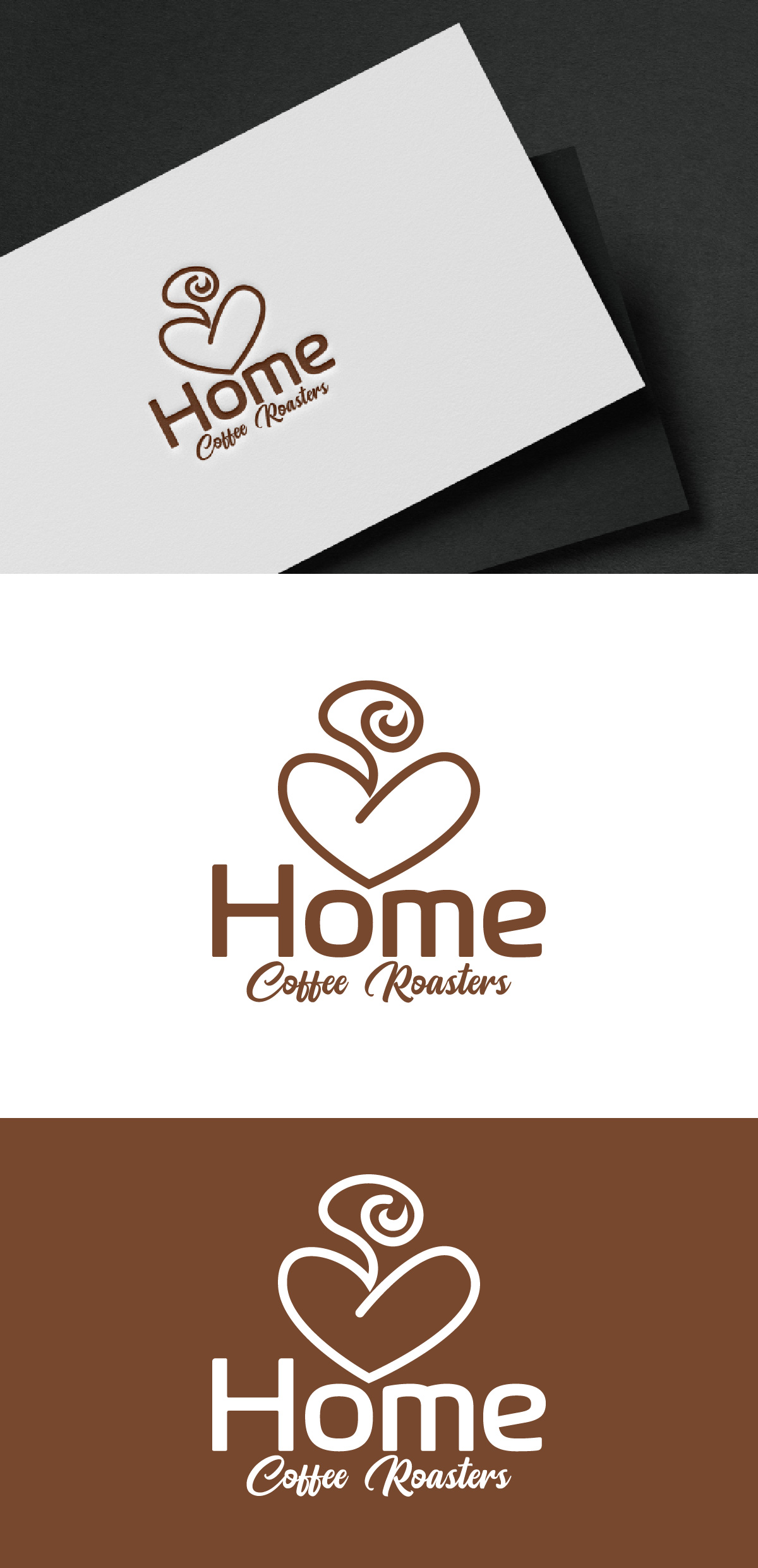 Logo Design by Loknath for Home Coffee Roasters | Design #33979250