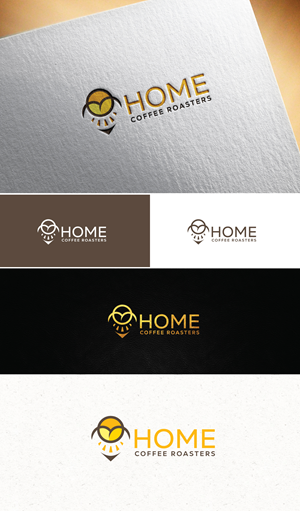 Logo Design by Logo Stock for Home Coffee Roasters | Design: #33987173