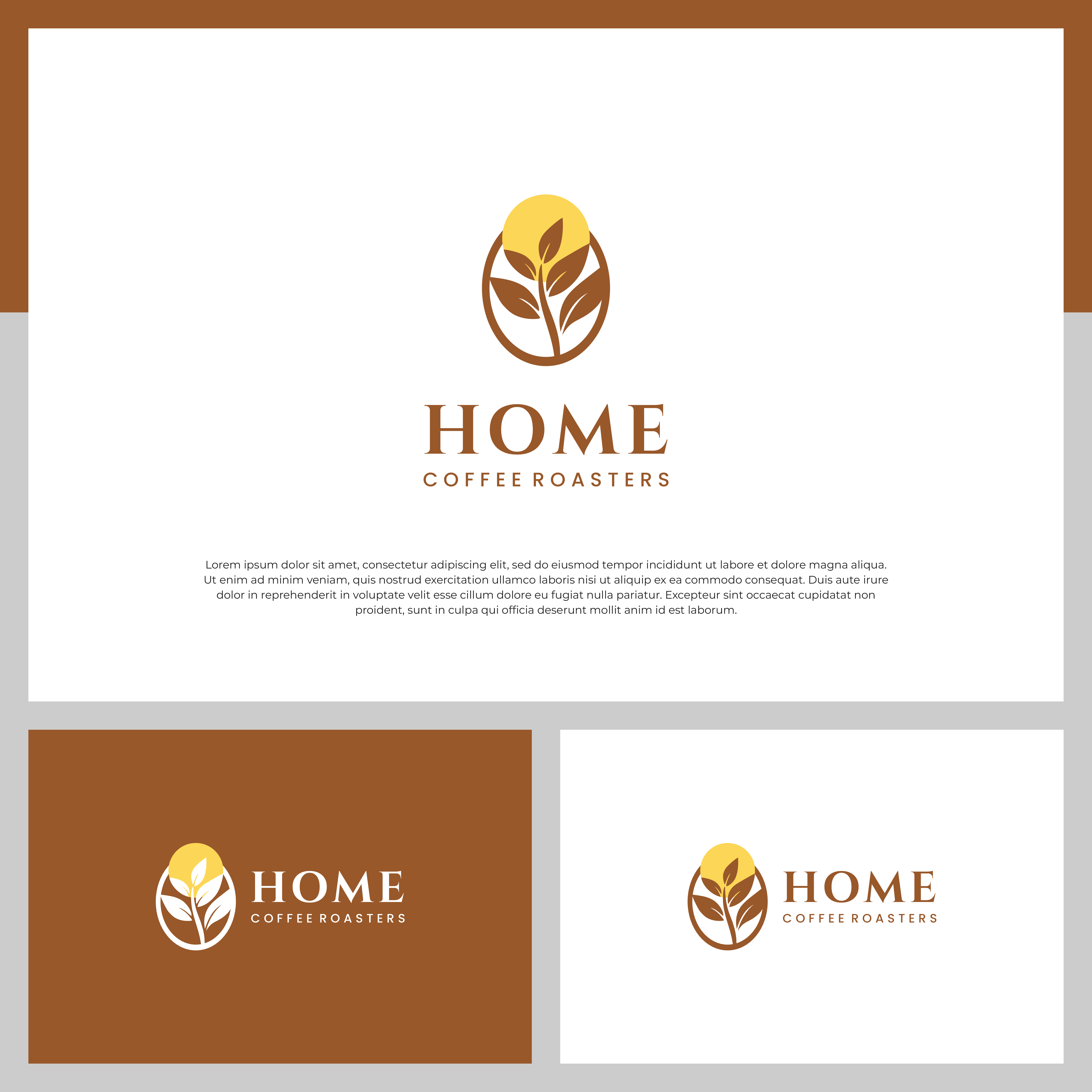 Design de Logo par Adilia Romadina pour Home Coffee Roasters | Design #33975208