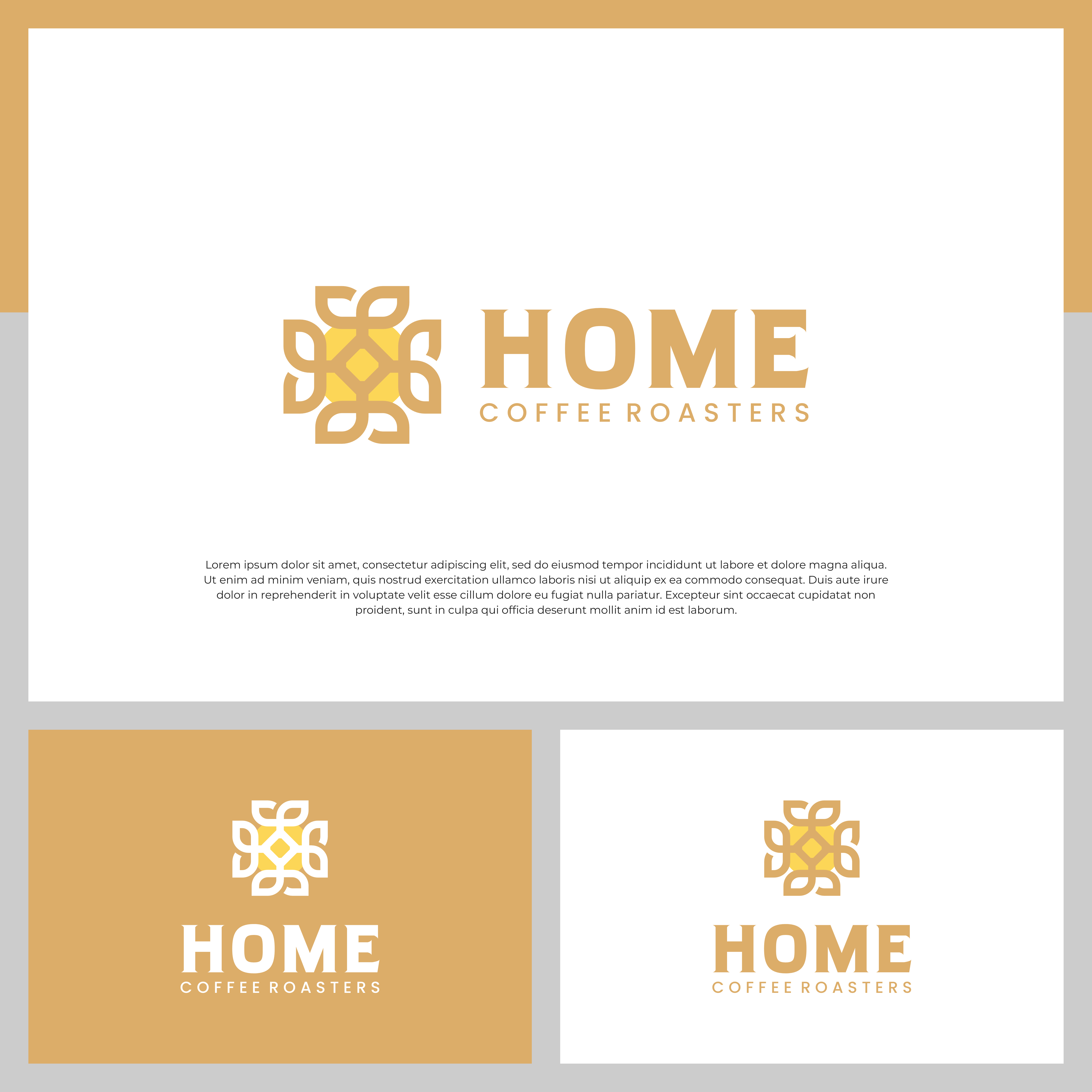 Logo Design by Adilia Romadina for Home Coffee Roasters | Design #33975209