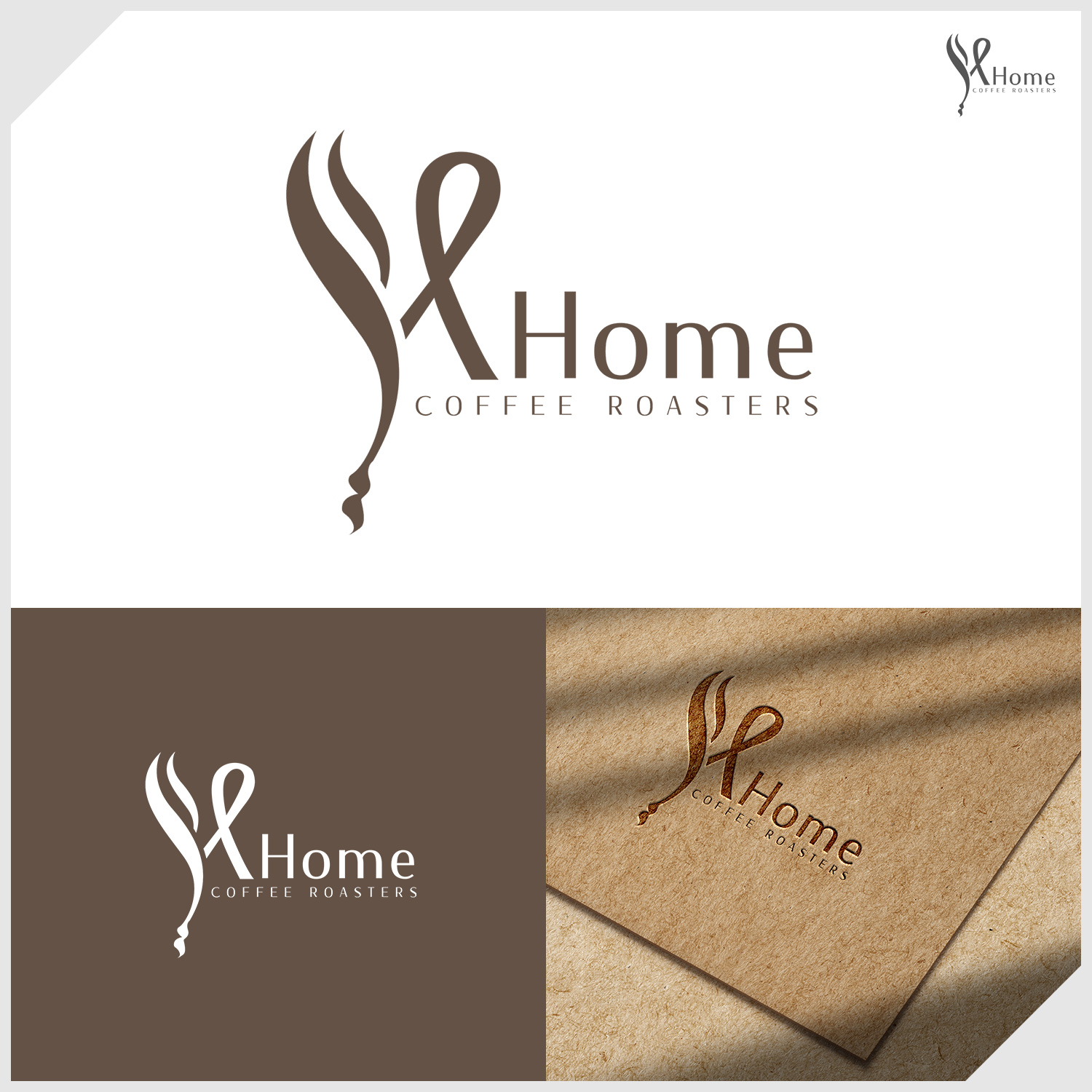Logo Design by IDesign1606 for Home Coffee Roasters | Design #33980745