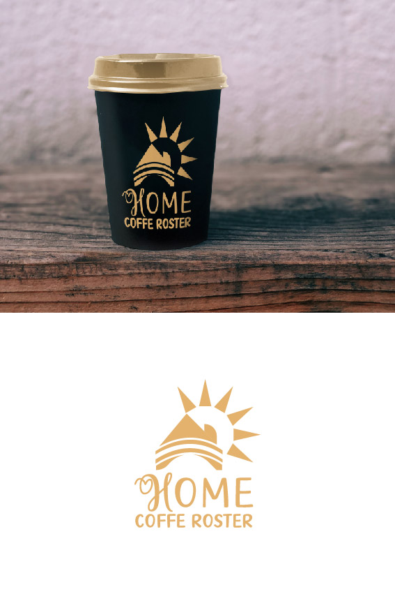 Logo-Design von NIRZU für Home Coffee Roasters | Design #33970637