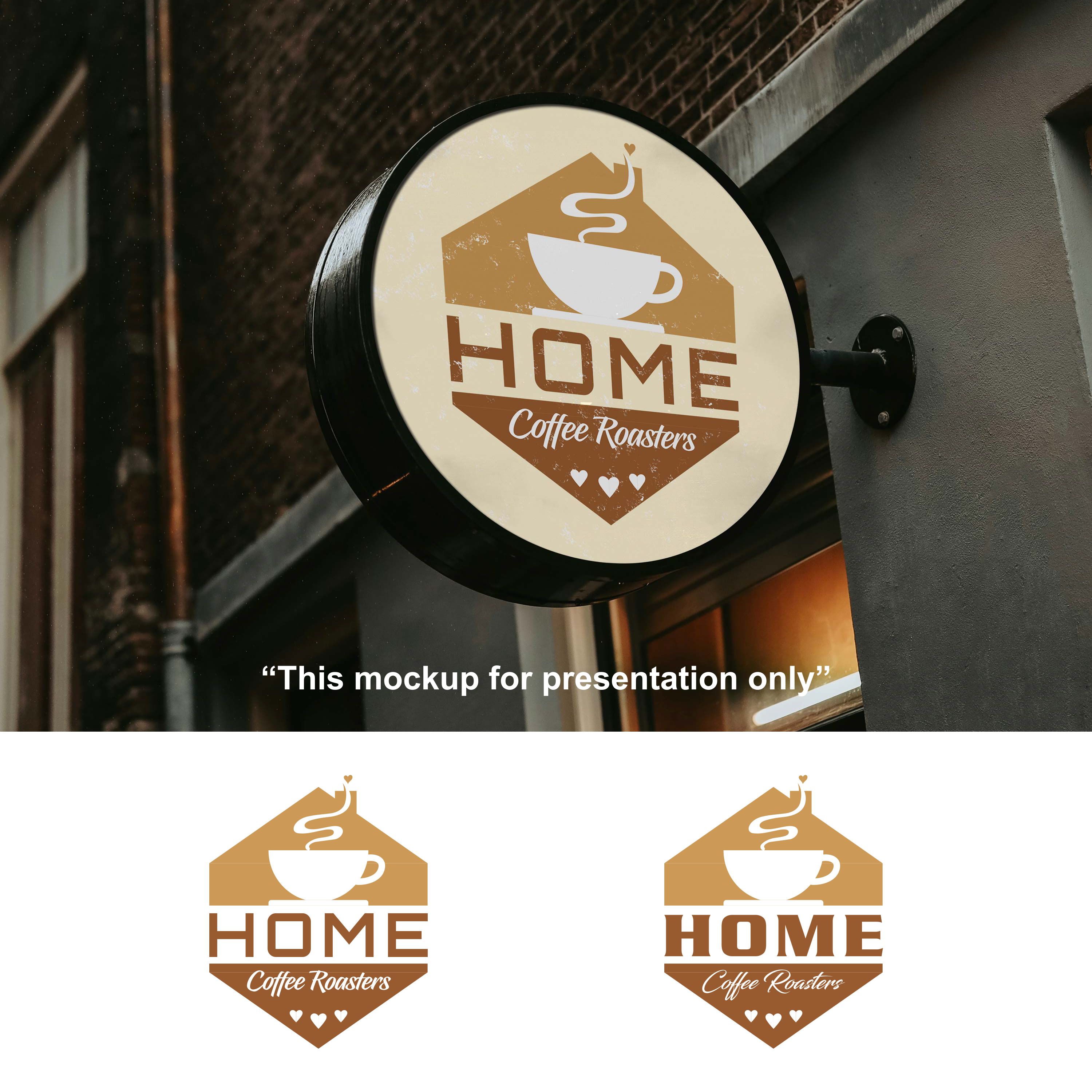 Logo Design by dhanuboy for Home Coffee Roasters | Design #33967313