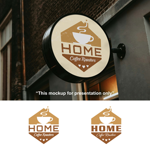 Logo Design by dhanuboy for Home Coffee Roasters | Design: #33967313