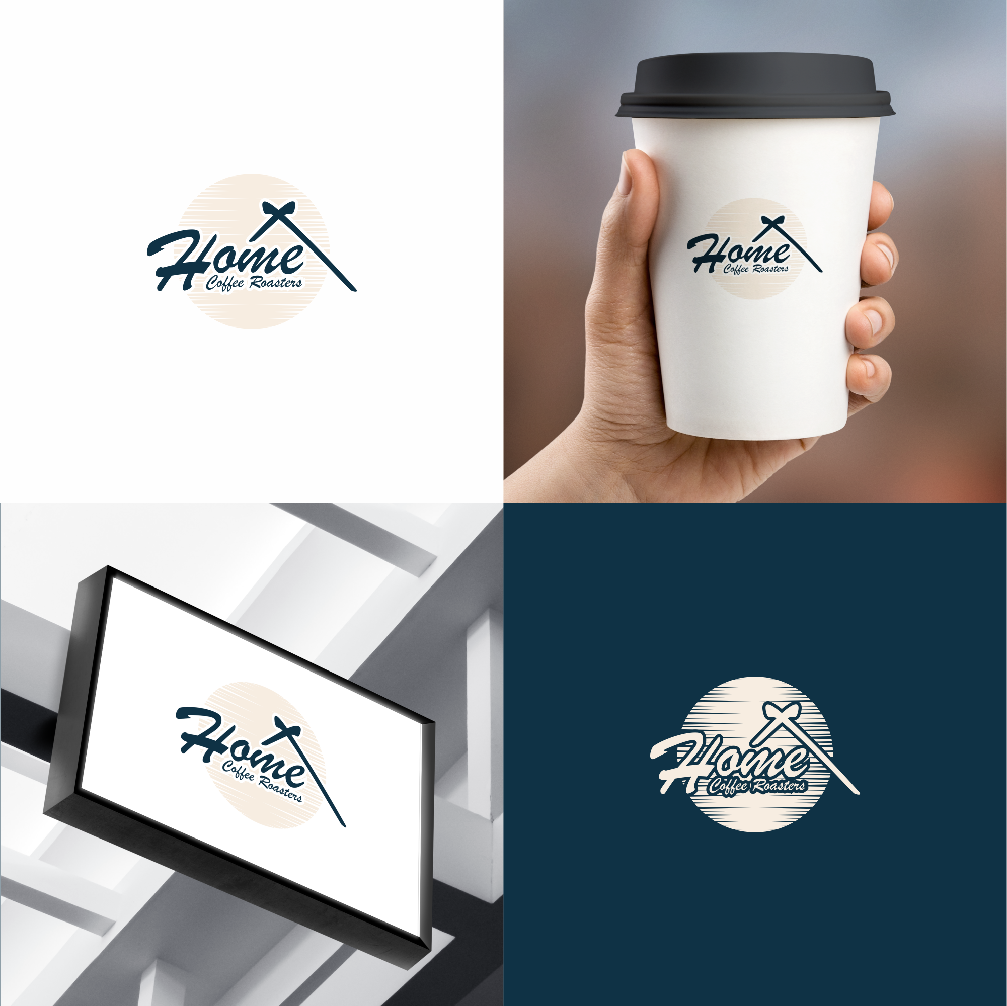 Logo-Design von hidayati123 für Home Coffee Roasters | Design #34054047