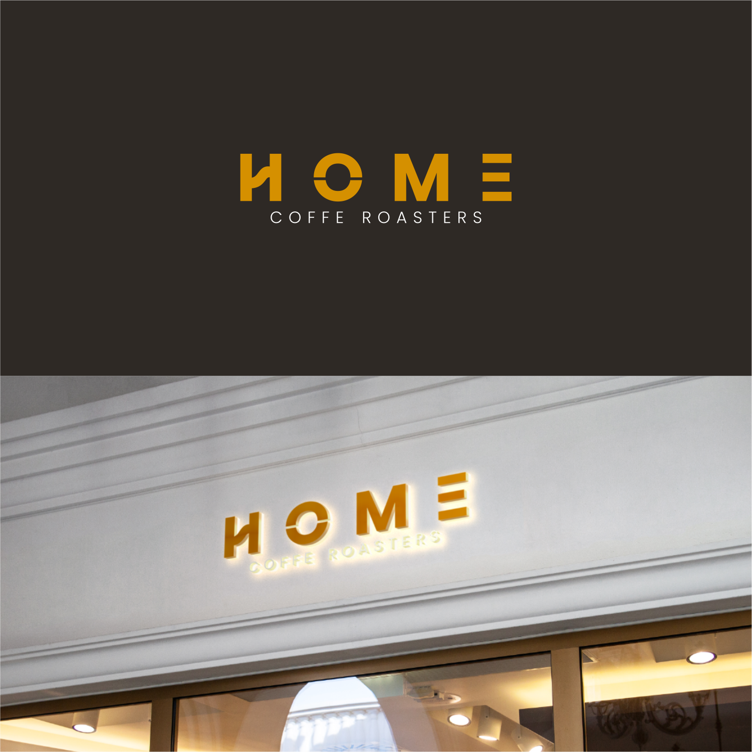 Logo Design by Dafid Upel for Home Coffee Roasters | Design #33976227