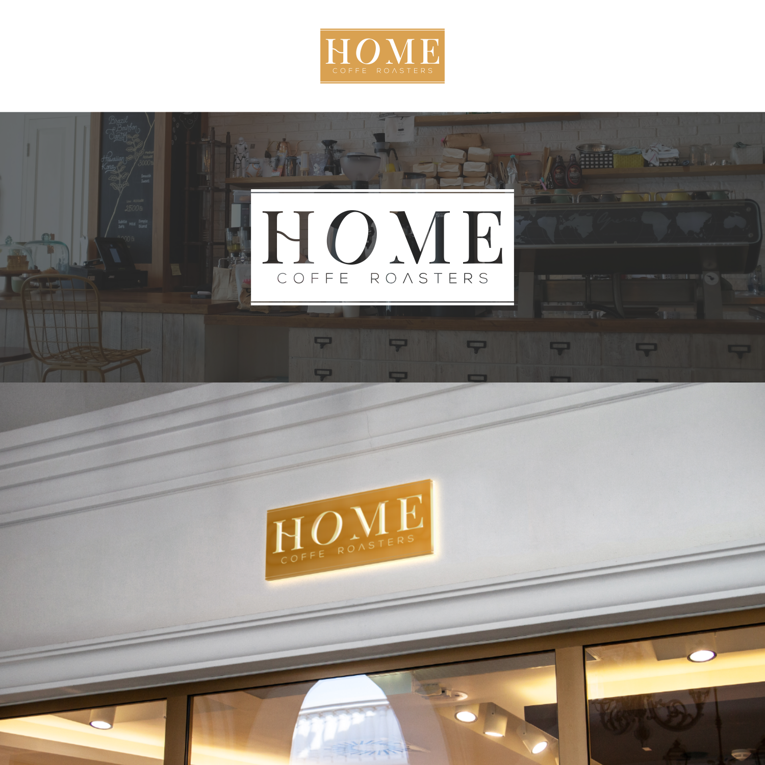 Diseño de Logo por Dafid Upel para Home Coffee Roasters | Diseño #33982366