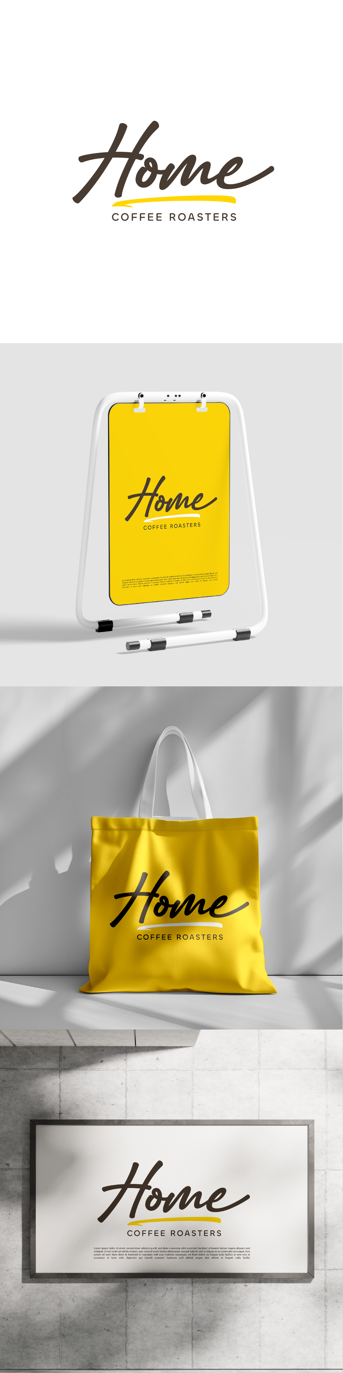 Logo Design by Echelon for Home Coffee Roasters | Design #33984304