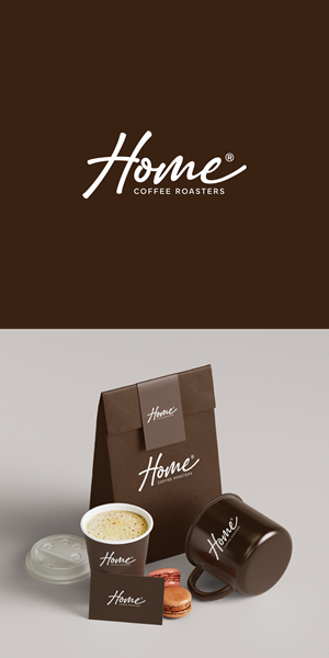 Diseño de Logo por Echelon para Home Coffee Roasters | Diseño: #34055079