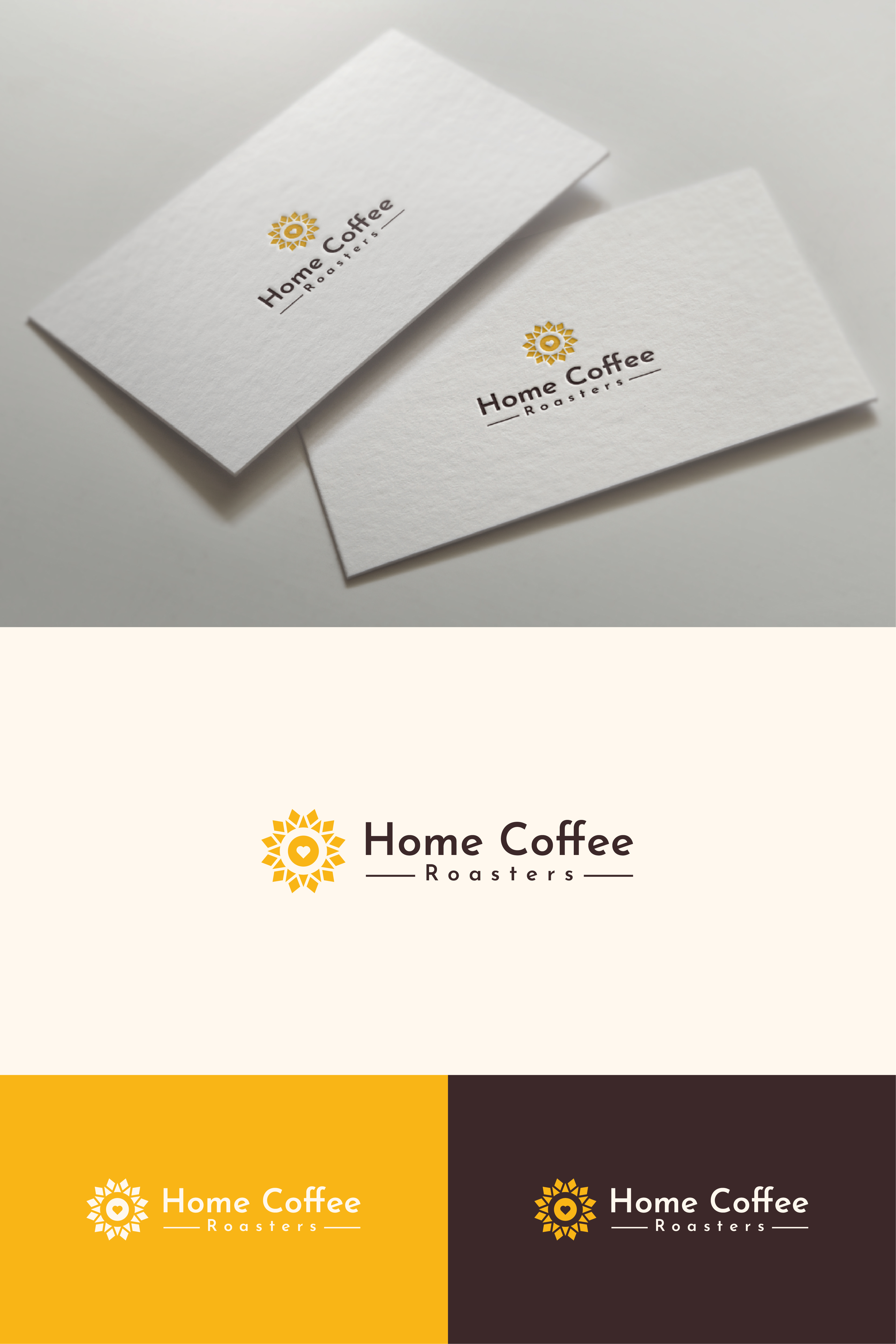 Logo Design by Boril Std for Home Coffee Roasters | Design #33965599